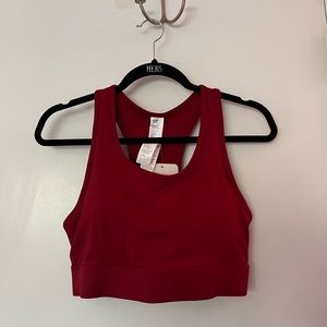 Fabletics sports bra with cellphone pocket size L